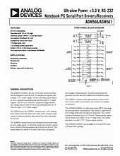 DataSheet ADM560 pdf